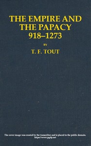 Cover of The Empire and the Papacy, 918-1273 — Reading Notes