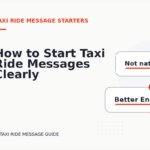 How to Start Taxi Ride Messages Clearly
