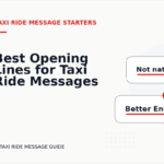 Best Opening Lines for Taxi Ride Messages