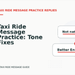 Taxi Ride Message Practice: Tone Fixes for Real Situations