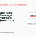 Taxi Ride Message Practice: Questions and Answers